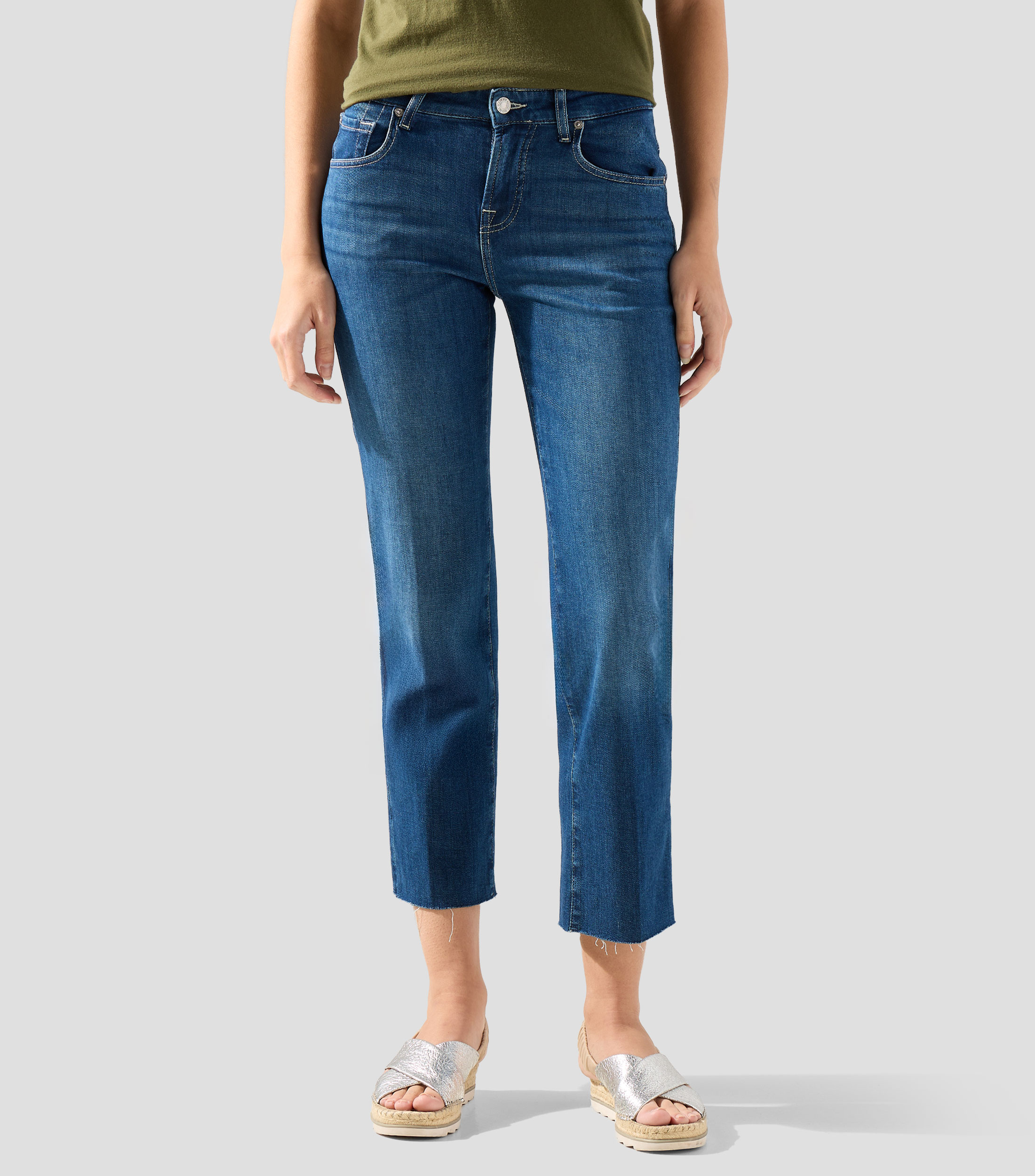 Jeans straight Mujer